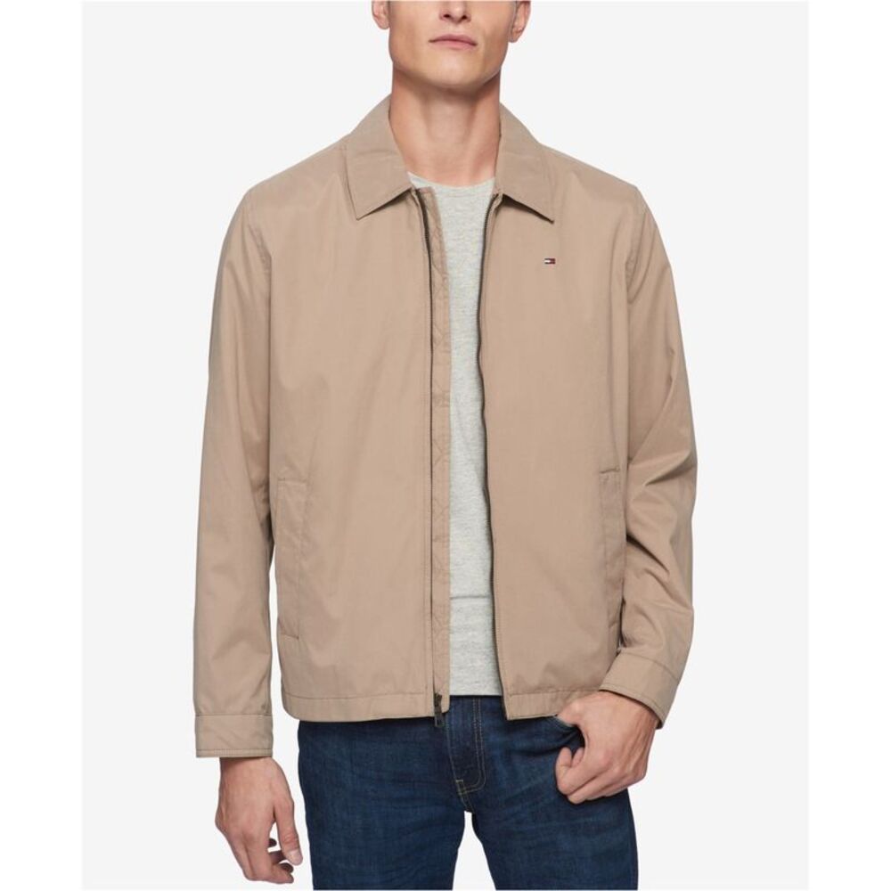 Tommy Hilfiger Mens Full-Zip Bomber Jacket, NWT